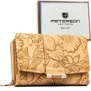 Peterson női műbőr pénztárca PTN 0015-FL Peterson női műbőr pénztárca PTN 0015-FL