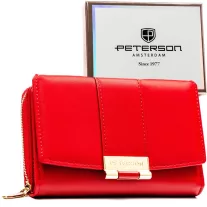 Peterson női műbőr pénztárca PTN 0015-WEI