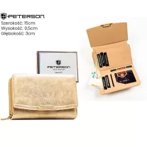 Peterson női műbőr pénztárca PTN 001-NF82