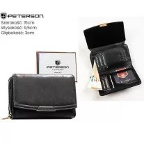 Peterson női műbőr pénztárca PTN 001-WD8