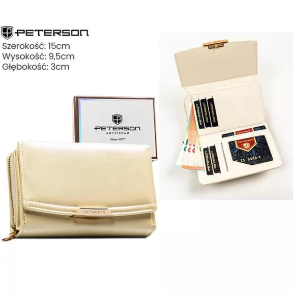 Peterson női műbőr pénztárca PTN 001-WD8 Peterson női műbőr pénztárca PTN 001-WD8