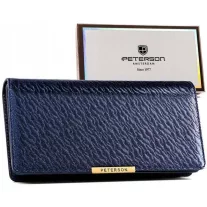   Peterson Női Pénztárca Ptn 005-Nf8-2738 Navy - Sötét Kék