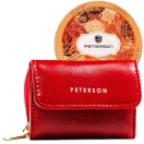 Peterson női műbőr pénztárca PTN 011-F-PUS – piros Peterson női műbőr pénztárca PTN 011-F-PUS – piros