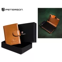 Peterson férfi bőr pénztárca PTN 122511901