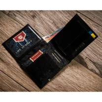 Peterson férfi bőr pénztárca PTN 1517-P-UP UA – fekete