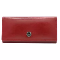 Peterson női bőr pénztárca PTN 1680133-TVT – piros
