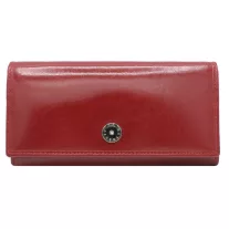 Peterson női bőr pénztárca PTN 1680144-TVT – piros
