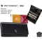 Peterson női bőr pénztárca PTN 1680166-TVT – fekete
