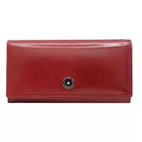 Peterson női bőr pénztárca PTN 1680177-TVT – piros