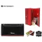 Peterson Női Bőr Pénztárca Ptn 1N-411-6761 Red-Black