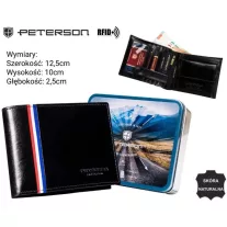 Peterson férfi bőr pénztárca PTN 22305-VT-A