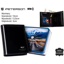 Peterson férfi bőr pénztárca PTN 22309-VT