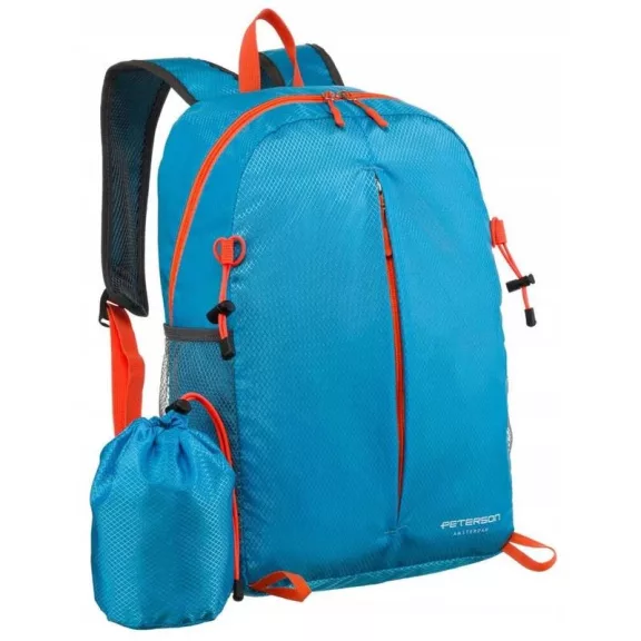 Peterson túra hátizsák ptn 23006-6663 l.Blue/orange - türkiz kék - vízlepergetős - Peterson túra hátizsák ptn 23006-6663 l.Blue/orange - türkiz kék - vízlepergetős -