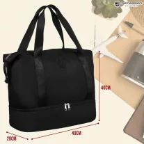 Peterson Utazó Táska Ptn 23033-7874 Black - Fekete