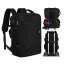Peterson Hátizsák Ptn 24421-5074 Black - 45 X 30 X 25 Cm