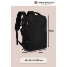 Peterson Hátizsák Ptn 24421-5074 Black - 45 X 30 X 25 Cm Peterson Hátizsák Ptn 24421-5074 Black - 45 X 30 X 25 Cm