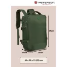 Peterson Hátizsák Ptn 24421-5111 Green - 45 X 30 X 25 Cm