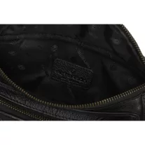  Peterson Férfi Bőr Ővtáska Ptn 2506-Ndm-4956 Black - Fekete