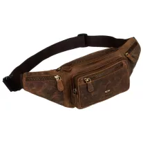 Peterson Férfi Bőr Ővtáska Ptn 2506-Nsh-4840 Tan - Barna