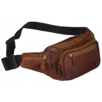Peterson Férfi Bőr Ővtáska Ptn 2506-Olh-0199 Tan