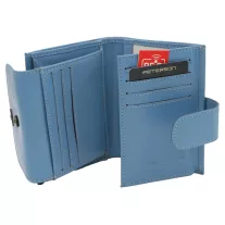 Peterson női bőr pénztárca PTN 2516-BO – kék
