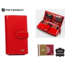 Peterson Női Bőr Pénztárca 2519-Bo-6686 R Peterson Női Bőr Pénztárca 2519-Bo-6686 R