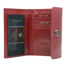 Peterson női bőr pénztárca PTN 27074-TVT – piros Peterson női bőr pénztárca PTN 27074-TVT – piros