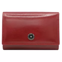 Peterson női bőr pénztárca PTN 27079-TVT – piros