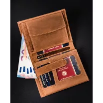 Peterson férfi bőr pénztárca PTN 303 2-1-5
