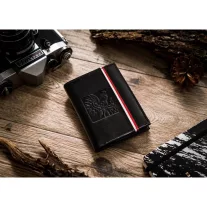 Peterson férfi bőr pénztárca PTN 303P-02 – fekete