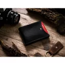 Peterson Férfi Bőr Pénztárca Ptn 304.01 2-1-1 Black+Red Peterson Férfi Bőr Pénztárca Ptn 304.01 2-1-1 Black+Red