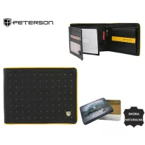 Peterson férfi bőr pénztárca PTN 304.03
