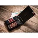 Peterson férfi bőr pénztárca PTN 304P-01 – fekete Peterson férfi bőr pénztárca PTN 304P-01 – fekete