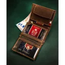 Peterson férfi bőr pénztárca PTN 317PW-01 2-1-4 Peterson férfi bőr pénztárca PTN 317PW-01 2-1-4