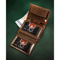 Peterson férfi bőr pénztárca PTN 317PW-02