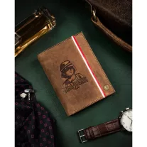Peterson férfi bőr pénztárca PTN 317PW-04 2-1-4
