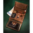 Peterson férfi bőr pénztárca PTN 333PW-02