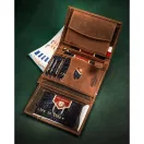 Peterson férfi bőr pénztárca PTN 333PW-04