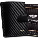 Peterson férfi bőr pénztárca PTN 339Z-CA Peterson férfi bőr pénztárca PTN 339Z-CA
