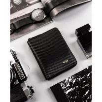 Peterson Férfi Bőr  Pénztárca Ptn 340-Ca-6655 Black