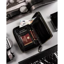 Peterson Férfi Bőr  Pénztárca Ptn 340-Ca-6655 Black