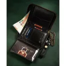 Peterson férfi bőr pénztárca PTN 340L-2-1-1 BLACK Peterson férfi bőr pénztárca PTN 340L-2-1-1 BLACK