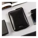Peterson férfi bőr pénztárca PTN 340P-01 – fekete