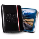 Peterson férfi bőr pénztárca PTN 340P-02 – fekete