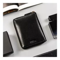 Peterson férfi bőr pénztárca PTN 340P-03 – fekete