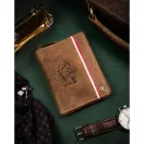 Peterson férfi bőr pénztárca PTN 340PW-01 2-1-4