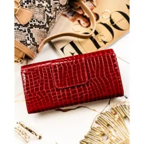 Peterson Női Bőr Pénztárca Ptn 42100-Mc-7008 Red - Piros