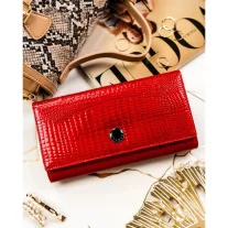 Peterson Női Bőr Pénztárca Ptn 42100-Rs-3610 Red