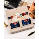 Peterson Női Bőr Pénztárca Ptn 42100-Sbr-7365 Beige Peterson Női Bőr Pénztárca Ptn 42100-Sbr-7365 Beige