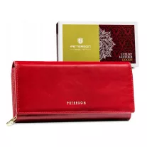   Peterson Női Bőr Pénztárcaptn 42100-Sg-9701 Red - Piros -
